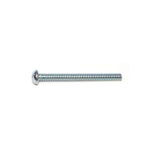 Midwest Fastener #6-32 x 1-1/2 in Phillips Round Machine Screw, Zinc Plated Steel, 36 PK 63586 - main